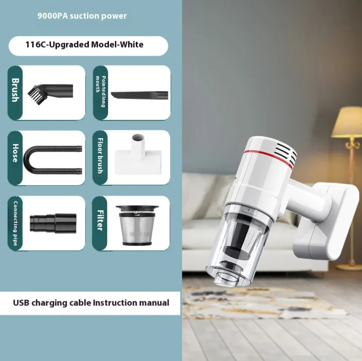 Wireless mini–Vacuum Cleaner Northa