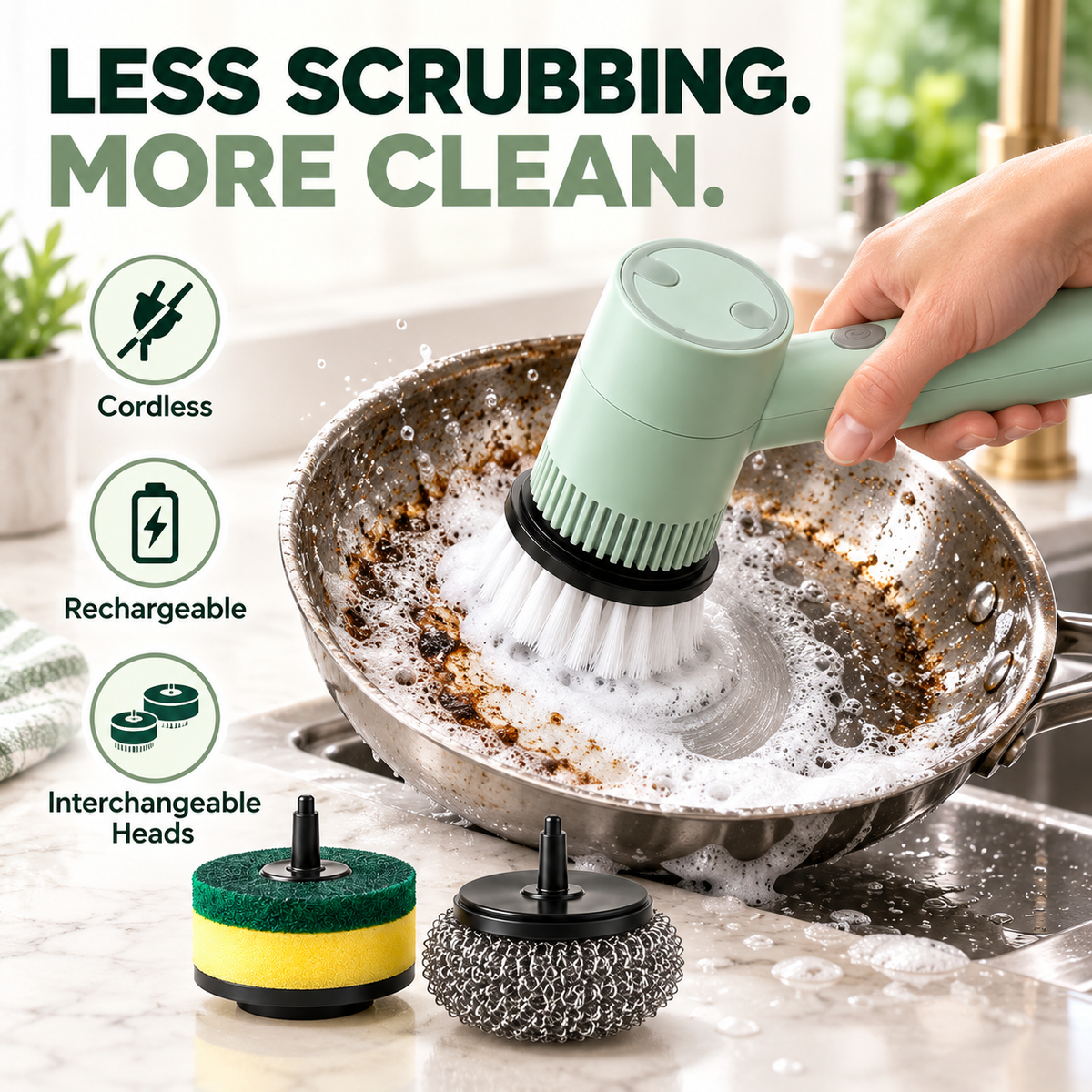 A Cleaner Home, With Less Scrubbing.