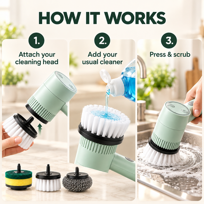 A Cleaner Home, With Less Scrubbing.