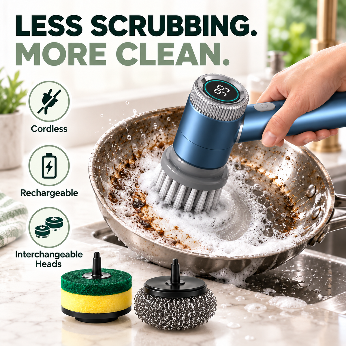 A Cleaner Home, With Less Scrubbing.