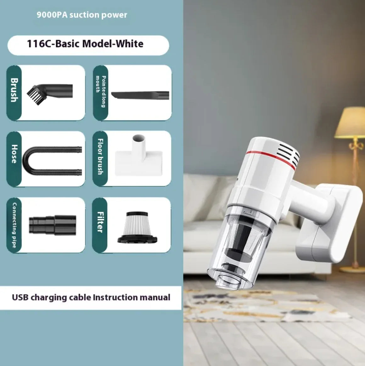 Wireless mini–Vacuum Cleaner Northa